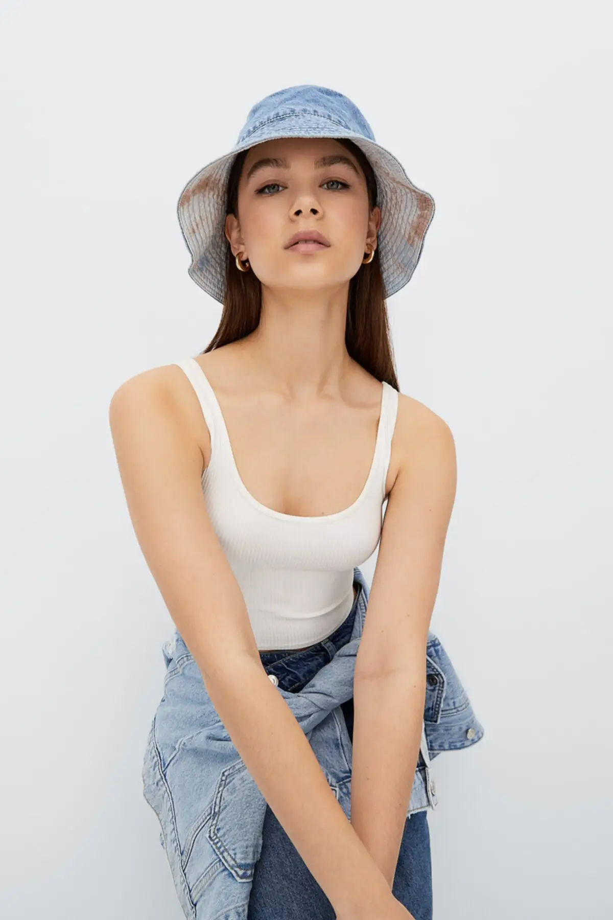 

Denim pouch Sings