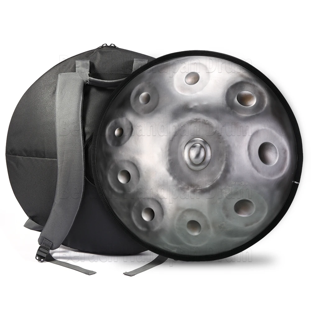

Hluru handpan drum 9/10 note 22 inch steel tongue drum yoga meditation percussion instrument music drum beginner tambor gift
