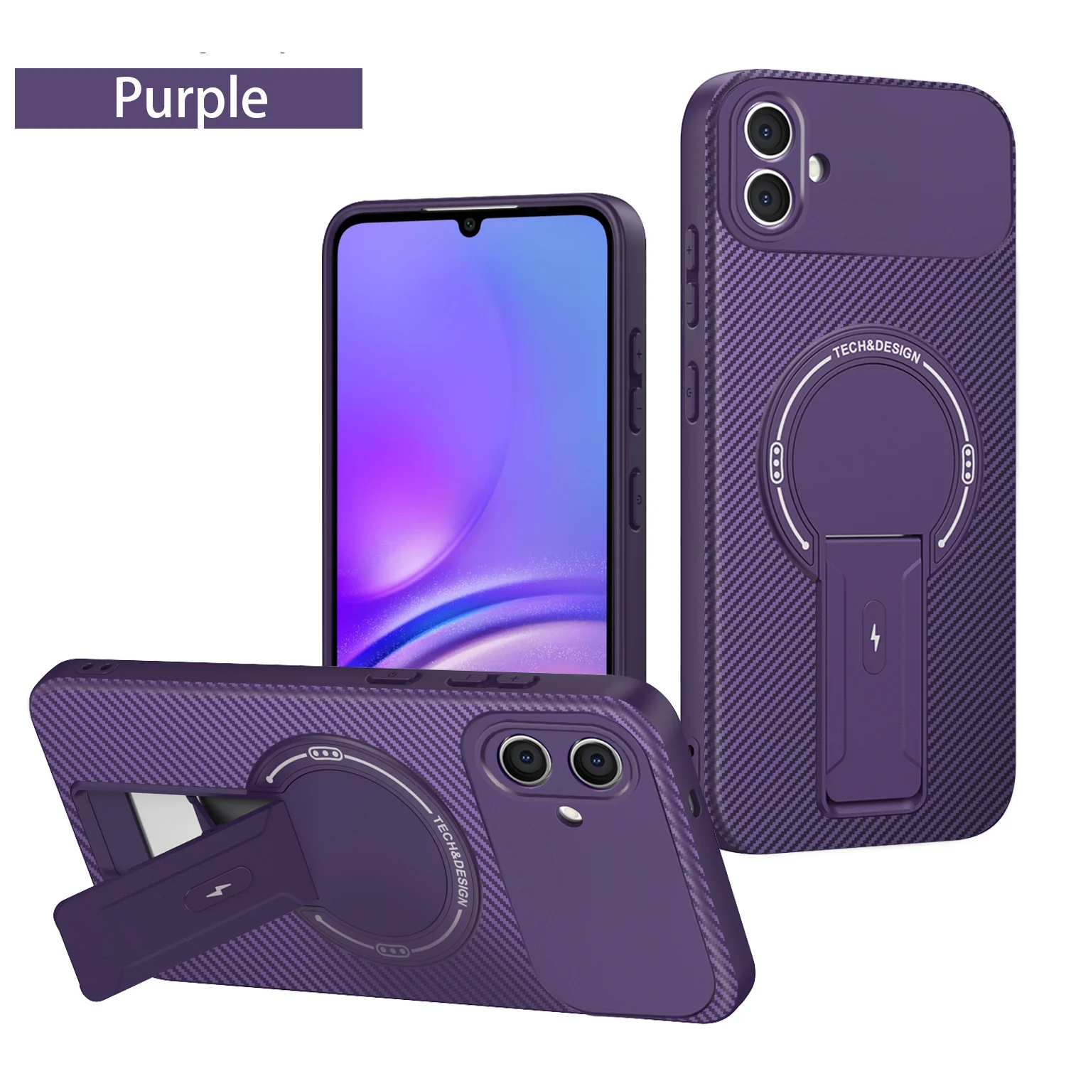 Magnetic Mounting Bracket Protective Back Cover