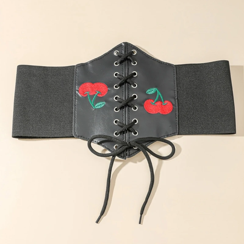 

Dainty Pattern Corset Underbust Women Elegant Corset Shaper Modeling Strap Slimming Waist Belt Adjustable Bustier