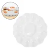 Round Ruffle Egg Tray Deviled Egg Plate Easter Egg Platter Ceramic Egg Holder Egg Serving Tray Snail Dish Escargot Ceramic Dish 4