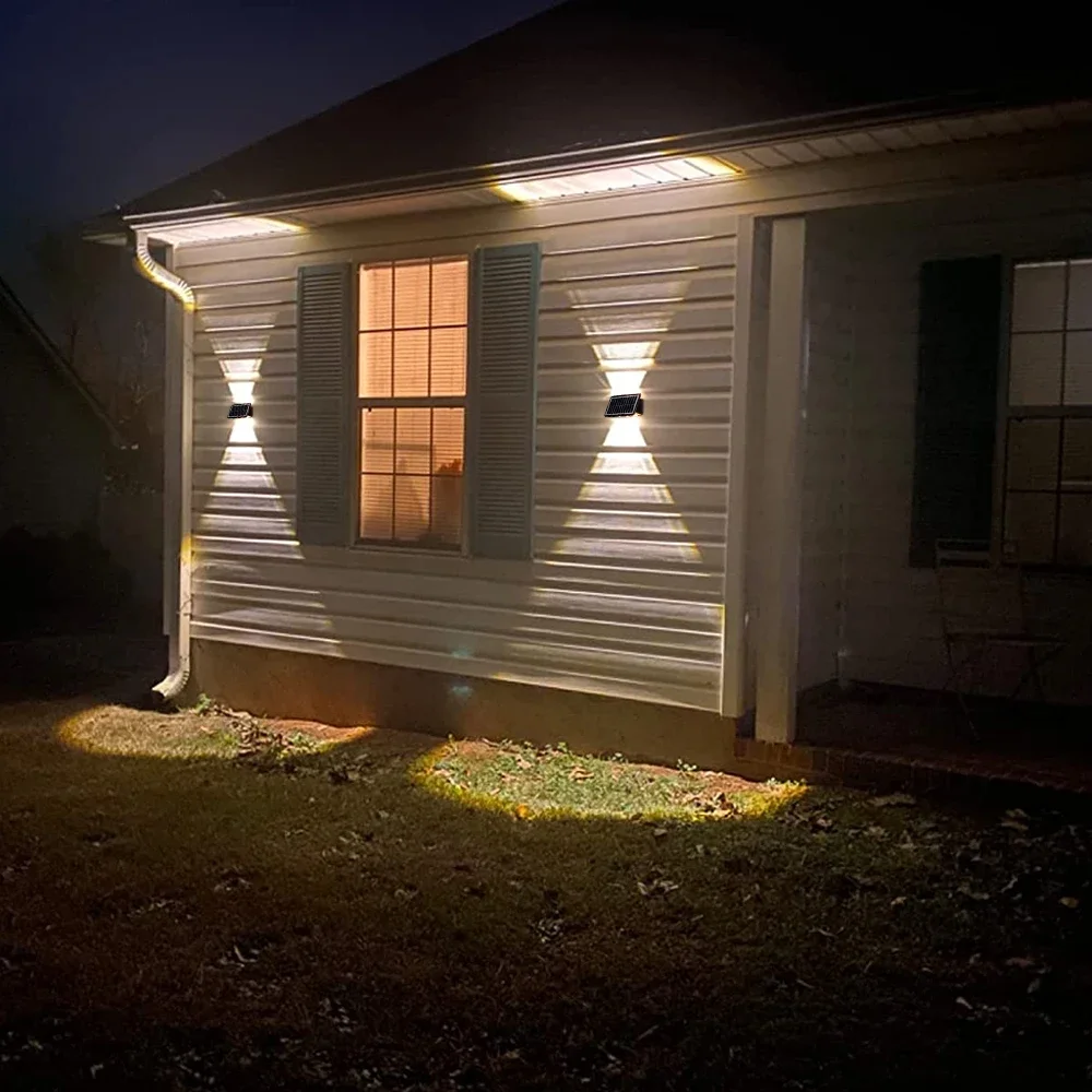 Description Picture 5 of itemSuper Bright Solar Lights Up Down Outdoor Waterproof Wall Lamp for Garden Yard Porch Fence Decoration