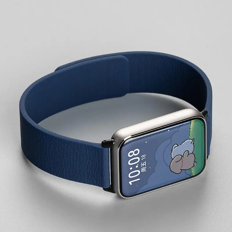 Magnetic Silicone Sport Loop Replacement Bracelet Strap