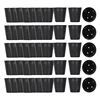 500Pcs Nursery Pot Plastic Plant Propagation Container Grow Bag Garden Supplies 8Cmx8cm 1