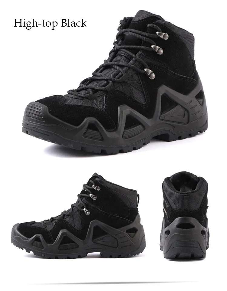 Men Tactical Boots Men Casual Hunting Ankle Outdoor Tactical Hiking Man Hunting Work For Motorcycle Botas Militares