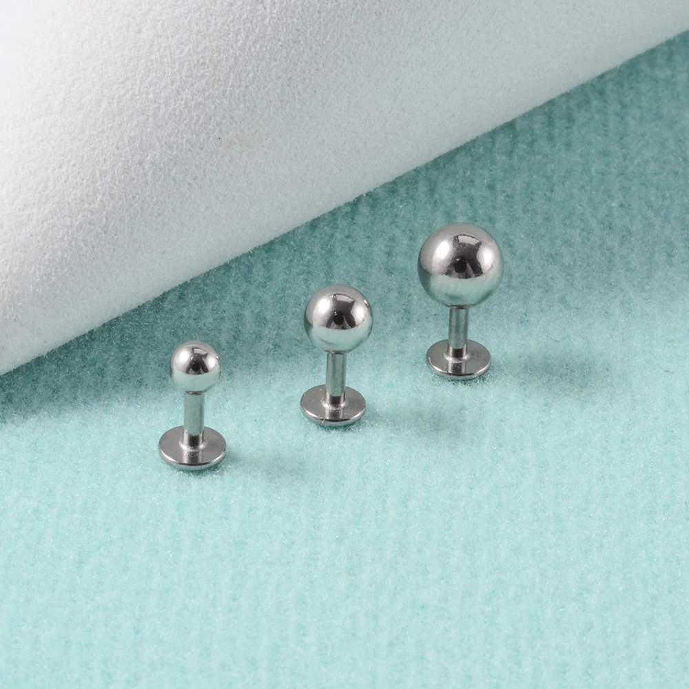 Surgical Steel Earring 4mm Bar Length 10pcs/lot For BTragus Cartilage Daith Helix Stud Piercing Lip Studs Body Jewelry piercing jewelry body piercing jewelry body jewelry ear piercing jewelry body piercing earrings metal jewelry