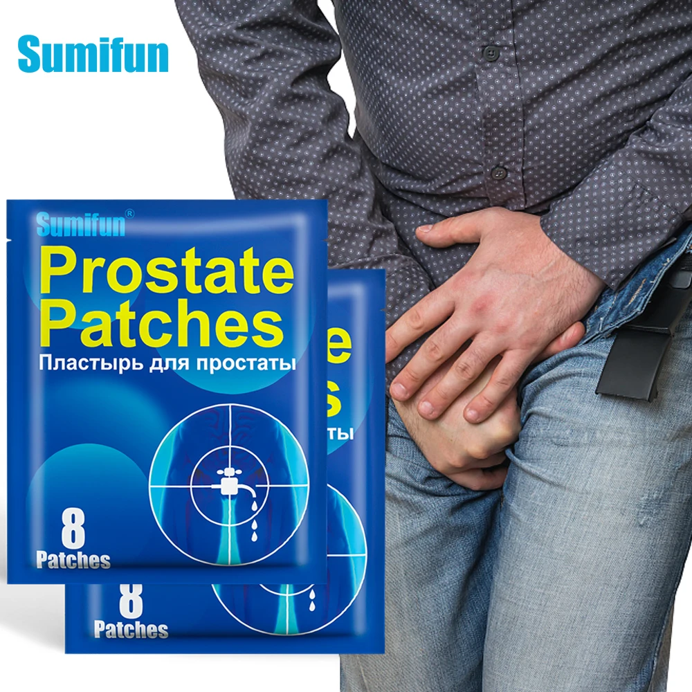 

8/24/40Pcs Sumifun Prostate Patches Medicine Herbal Prostatitis Treatment Plaster Urology Prostatic Sticker Health for Men