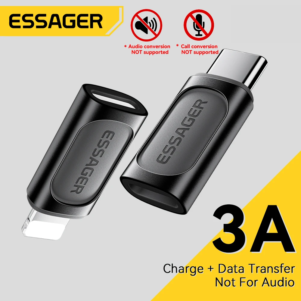 Essager 20W PD Fast Charging OTG Adapter with USB-C to Lightning Converter