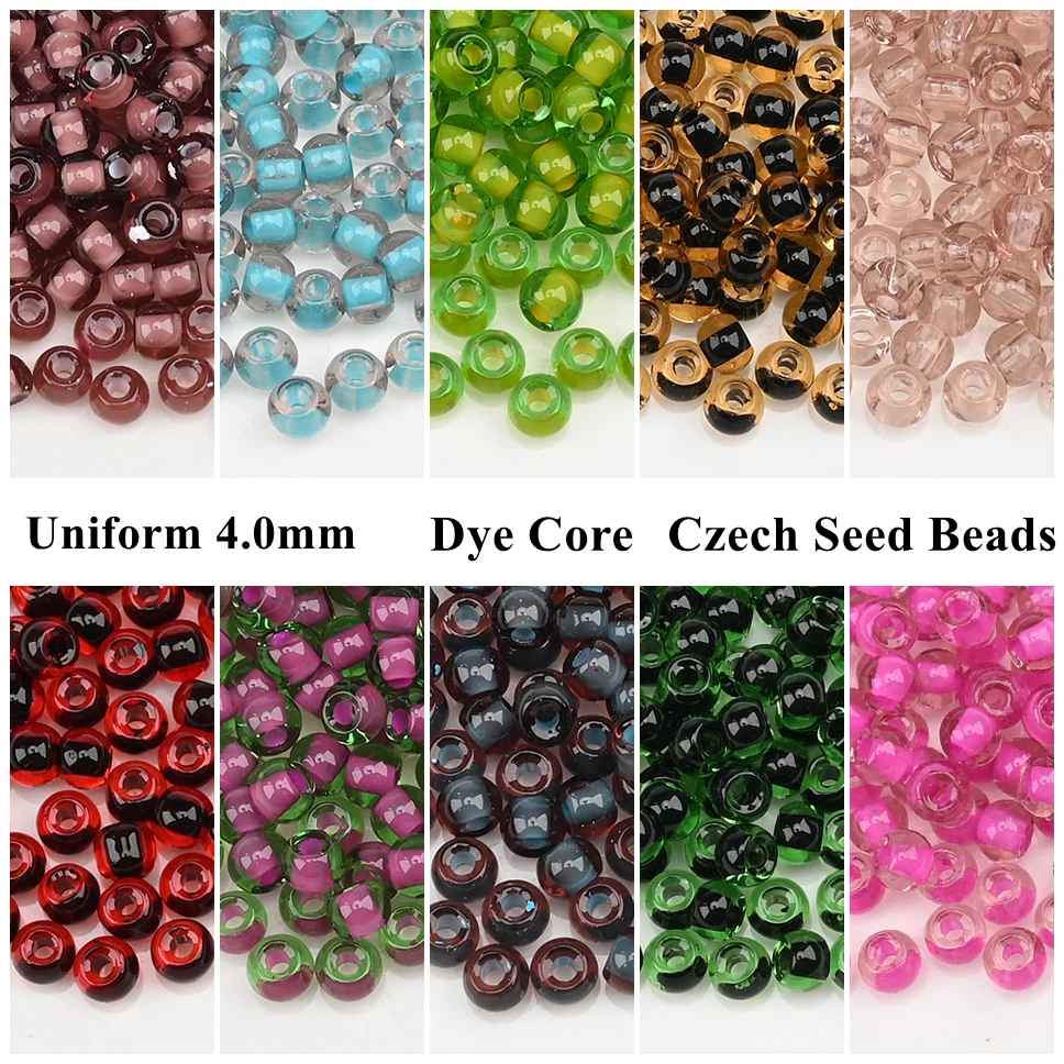 6700 Perline Di Vetro Colorate 3-4 Mm - Set Artigianale Completo Per Creare Gioielli E Bijoux