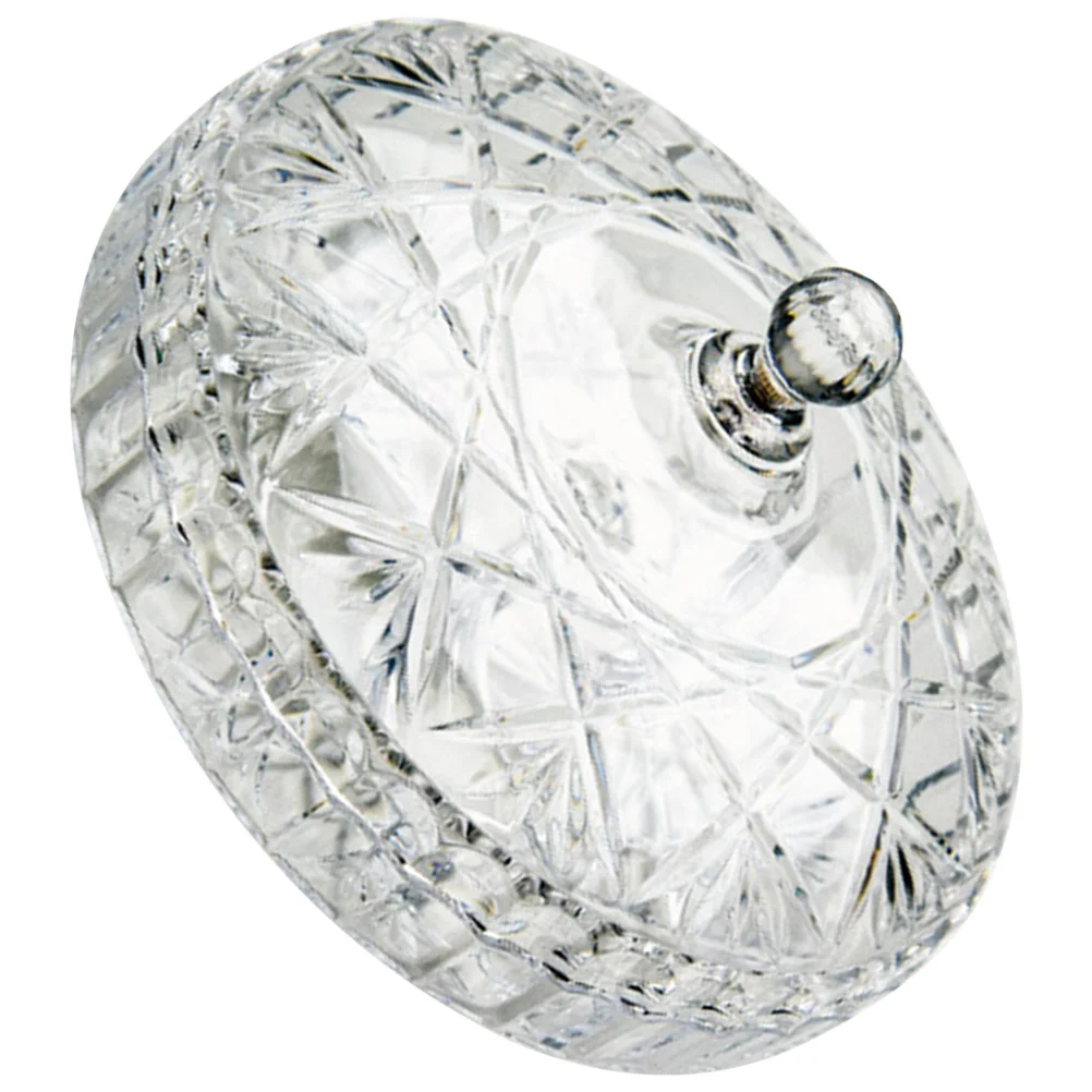 

Round Dried Fruit Container Household 3-Compartments Snack Box with Cover