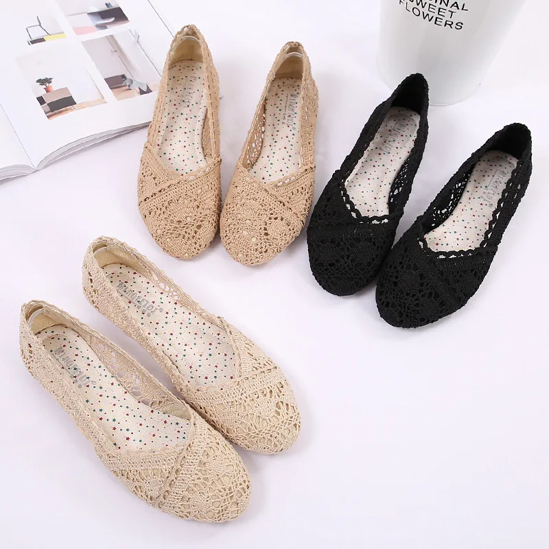 Summer-Cloth-Shoes-Women-s-Mesh-Shoes-Breathable-Flat-bottomed-Casual ...