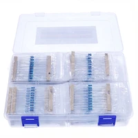 Metal Film Resistor Kit 1450pcs/box 145 Value  1 Ohm-1M Ohm, 1% 1/4W  Resistors Assorted Pack Kit Set (1Ω-1M) - Image 2