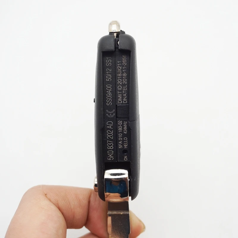 Cocolockey Uncut Auto Schlüssel Fern Blank Key Shell für BMW Mini