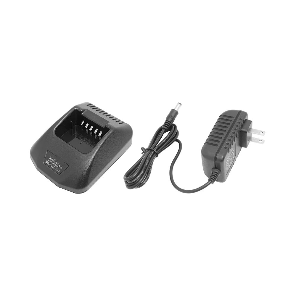KSC-25 Walkie Talkie Battery Desktop Charger For Kenwood TK-2140 TK-3140 TK-2160 TK-3160 Two Way Radio Quick Cooling Base