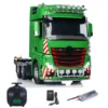 TOUCAN DIY 1/14 RC Tractor Truck 6x4 Remote Control Car RTR Painted Finished Light Sound Model Vehicle 1