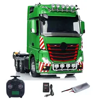 TOUCAN DIY 1/14 RC Tractor Truck 6x4 Remote Control Car RTR Painted Finished Light Sound Model Vehicle 1