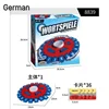 Educational Table Toys English Spanish TAPPLE Alphabet Game Parent-child Interactive Turntable Toy Family Game Christmas Gift 5