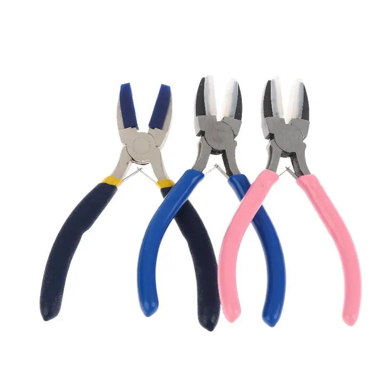1개 플랫 노즈 플라이어, 이중 나일론 죠 플라이어, 보석 플라이어, 와이어 스..