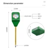 Soil Moisture Meter Mini Soil Moisture Tester Meter Plant Soil Moist Tester Testing Instrument for Gardening Plants Farming 2