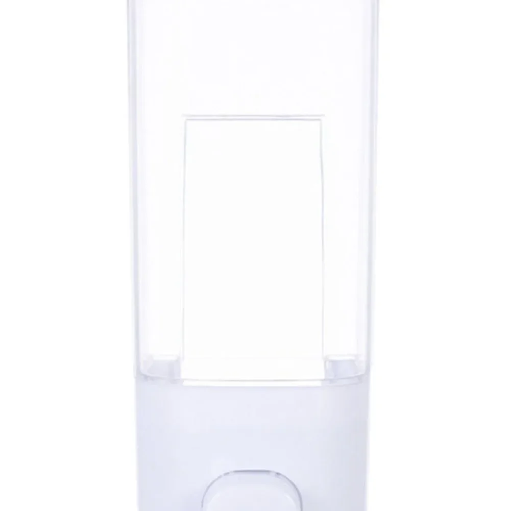 500ML Soap Dispenser Bathroom Wall Mount Shower Shampoo Lotion Container Holder System Non Perforated Hotel Toliet 5