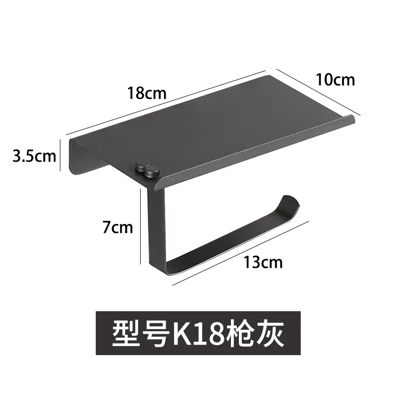 Wall Mounted Bathroom Toilet Paper Holder Towel Roll Shelf Tissue Rack Box Holders Organizer paper towel holder toilet paper holder toilet roll holder