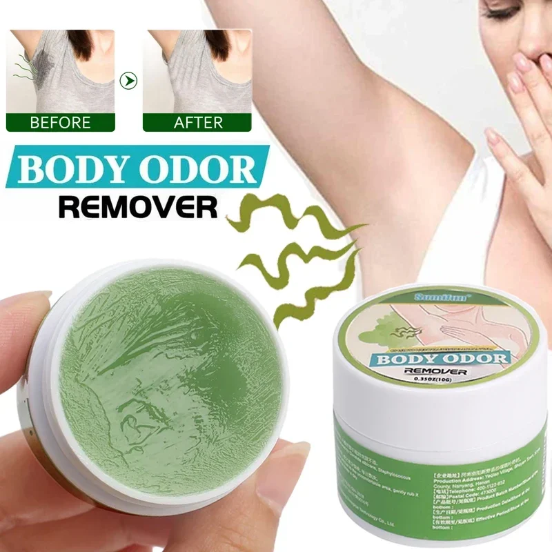 

Sdatter Body Odor Underarm Sweat Deodorant for Man Woman Effectively Remove Body Sweat Cream Remove Underarm Odor Refreshing Bo