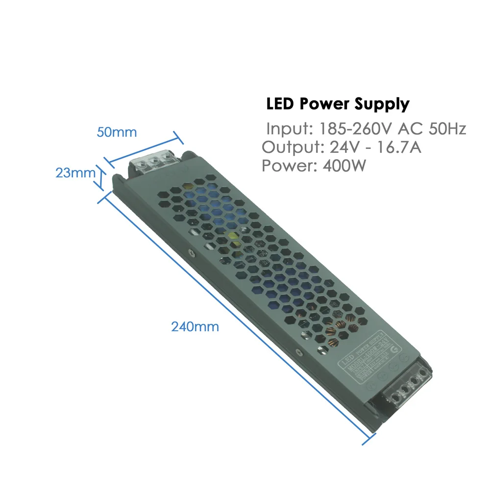24V 16.7A 400W
