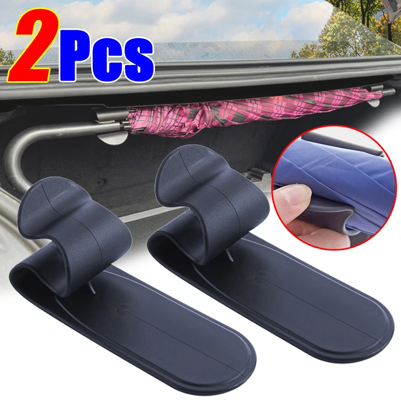 1/2Pcs Car Umbrella Holder Clip Trunk Mount Storage Fastener Hook Bracket umbrella holder