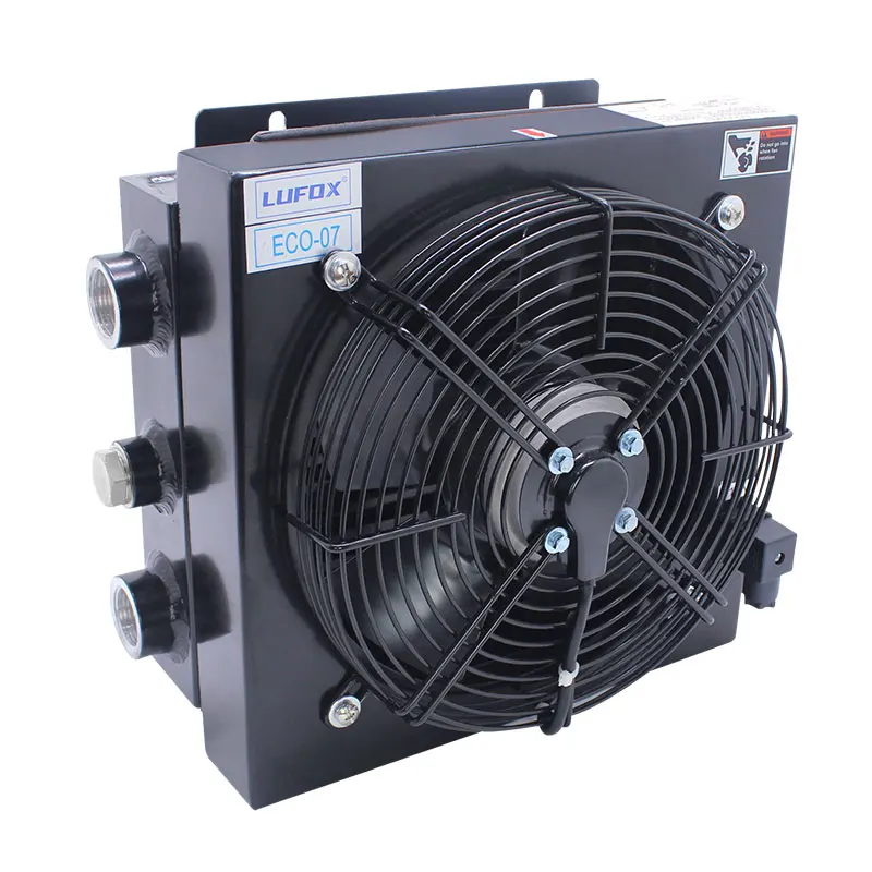 Genuine Hydraulic Air Cooler ECO-07-120L Oil Radiator Air Cooled Hydraulic System Oil Cooling