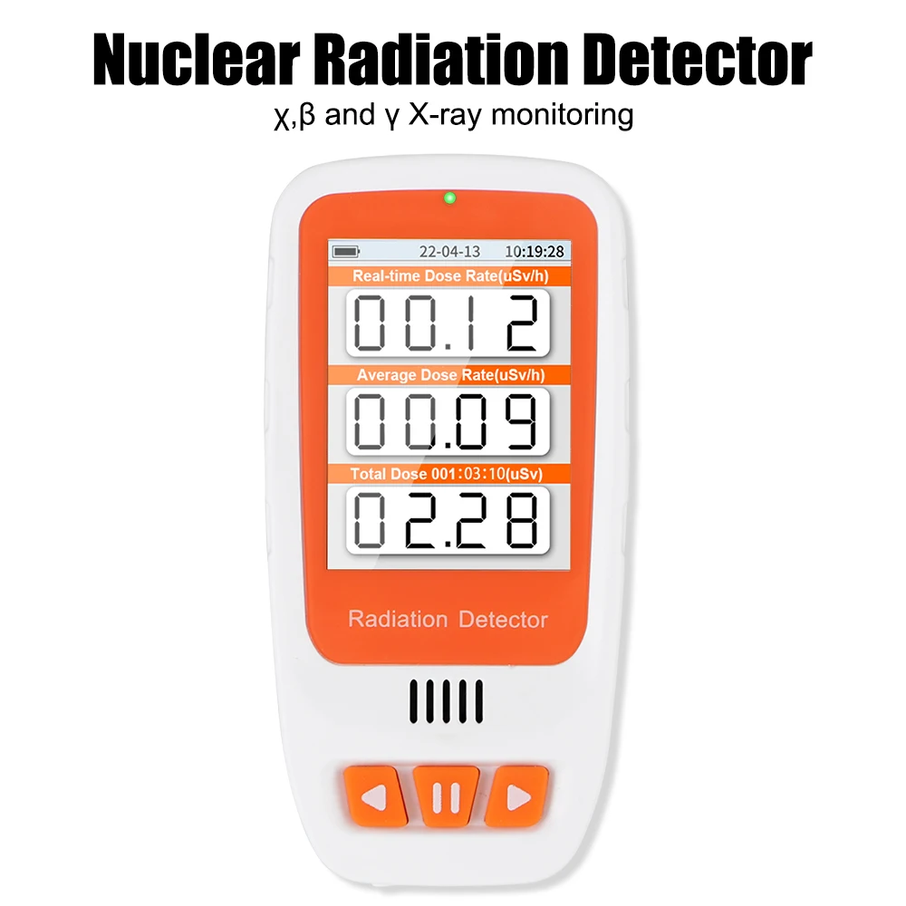 

X-ray Beta Gamma Detector Lithium Battery Nuclear Radiation Detector Testing Instrument Dosimeter Geiger Counter