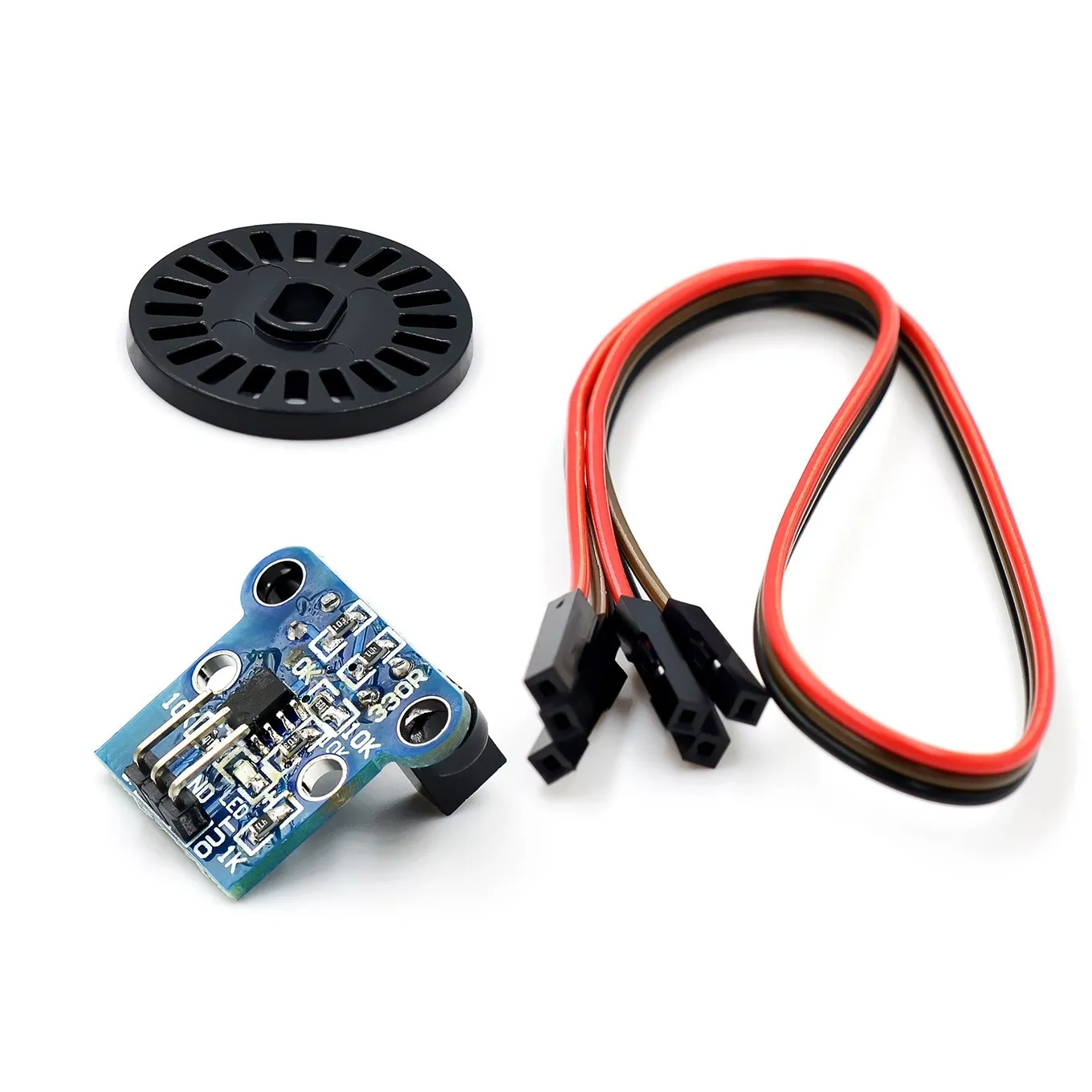 1Set HC-020K Double Speed Measuring Sensor Module With Photoelectric ...
