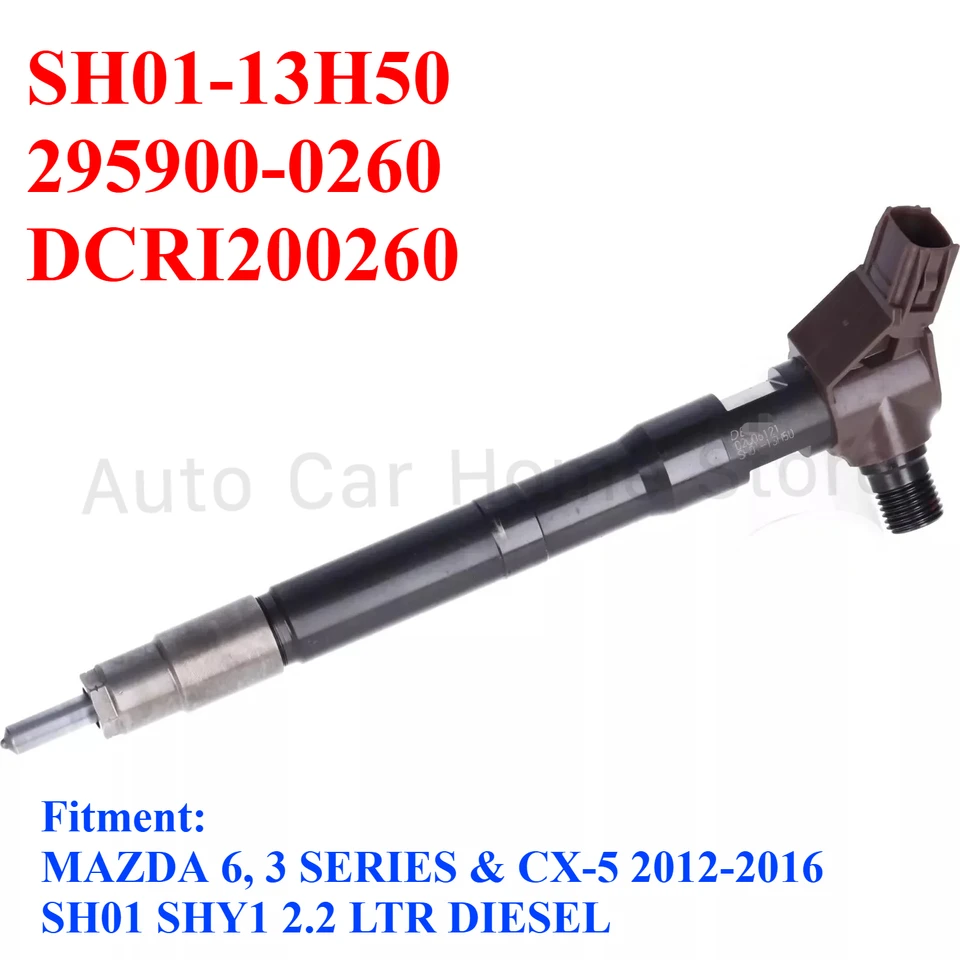 4x Injektor Injector Einspritzdüse Denso SH01-13H50 DCRI200260