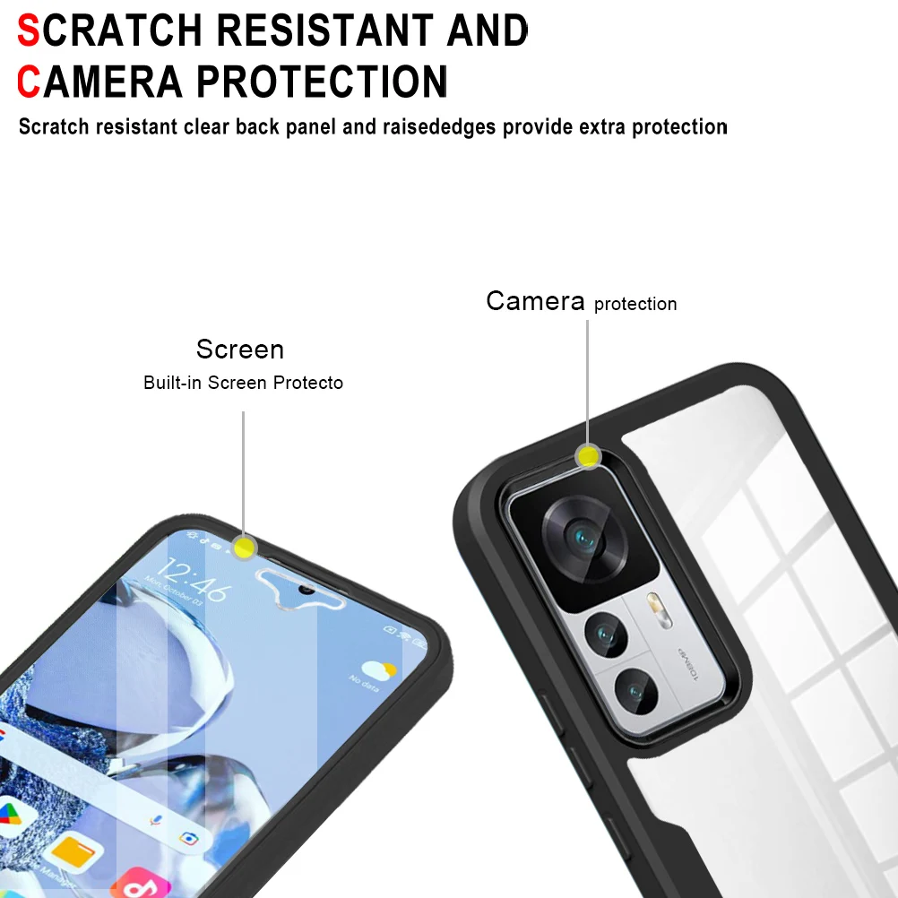 Premium 360 Full Protective Hard Back Case