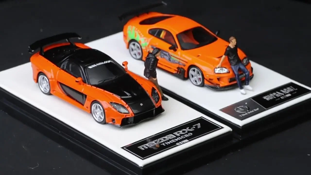 TimeMicro 1:64 RX-7 Veilside Speed & Passion Figure Version