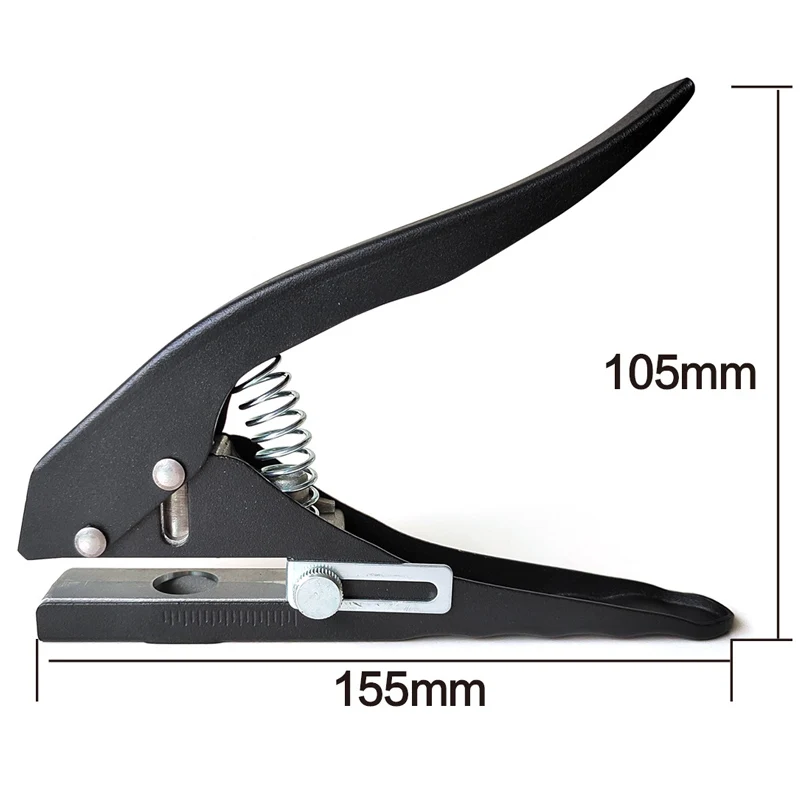 15mm Circle Hole Punch Paper Punch Hand-held Round Single Hole for ID Cards PVC Cards Badge Photos