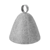 1/2pcs Wool Felt Sauna Hat Shower Cap Bath Hair Turban Quickly Towel Drying Hats R7UB 1