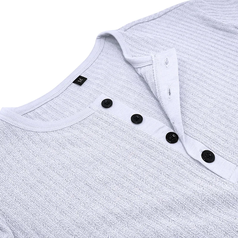 T-shirt sportiva da uomo slim a maniche corte Fitness Filo elasticizzato Slim Pullover tinta unita Top casual - immagine 2