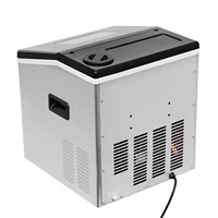 Machine à glace pilée 2 en 1 et Machine à glaçons 150-180W nettoyage automatique refroidi par Air affichage LCD fabricant de glaçons 2