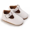 Baby Shoes Classic Stripe Leather Boy Girl Shoes Multicolor Toddler Rubber Sole Anti-Slip First Walkers Infant Moccasins 6