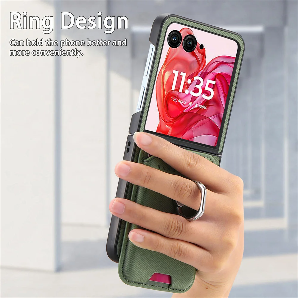 Detachable Magnetic Wallet with Card Holder and Leather Phone Case Cover