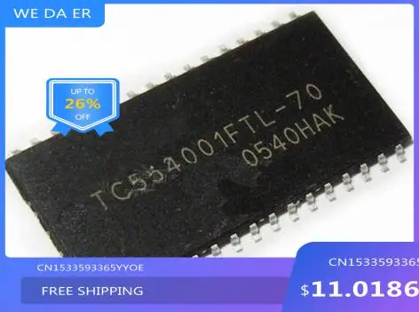 

Freeshipping TC554001AFT-70V TC554001
