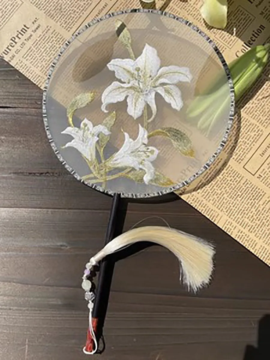 Suzhou Embroidered Flower Pattern Handmade Hanfu, Single Sided Hanfu, Embroidered Animal, Show Gift