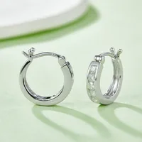 M-JAJA 15mm Moissanite boucles d'oreilles Rose/jaune/blanc plaqué or S925 en argent Sterling diamants boucles d'oreilles bijoux fins pour les femmes 3