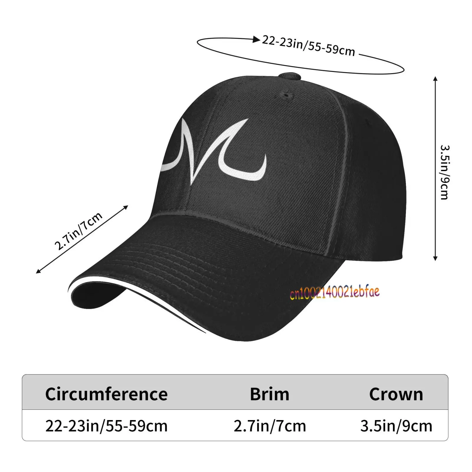 새로운 고품질의 브랜드 Majin Buu Snapback 모자 면화 야구 모자 남성 여성 여름 힙합 메쉬 모자 골프 모자