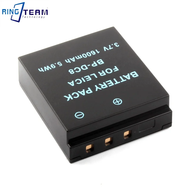 3X Bpdc8 Bp-Dc8 Bp-Dc8-E Batteria Per Leica X1 X2 X(Typ113)X-U(Typ113)X-E(Typ102)X Vario(Typ107) Della Macchina Fotografica