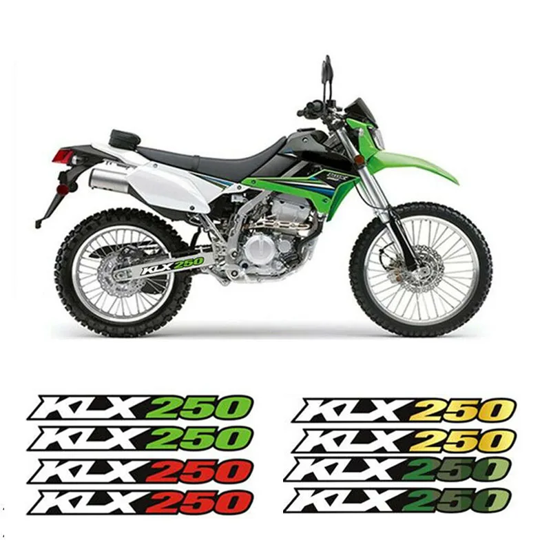 

For KAWASAKI KX250 KX 250R KX250X KX250F Motorcycle Accessories SwingArm Air Box Reflection Decorate Stickers Decals