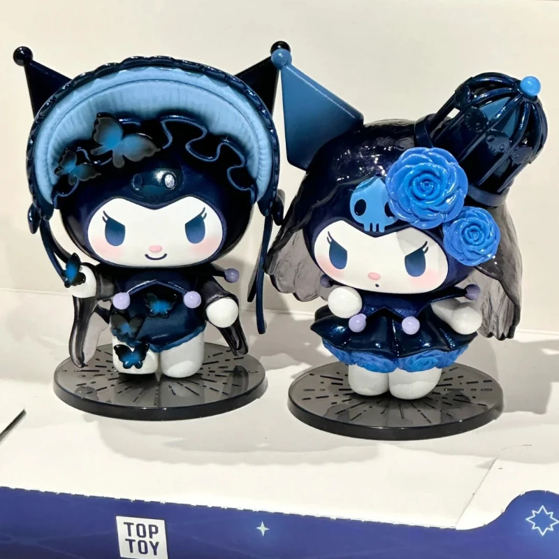 MINISO 블라인드 박스 마녀의 갈라 시리즈 쿠로미 모델, 귀여운 어린이 장난감, 여자 친구 생일 선물, 산리오 애니메이션 장식