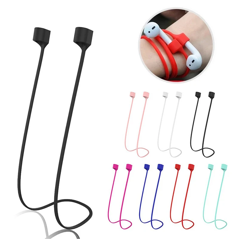 Silicone Earphone Neck Rope For Wireless Bluetooth Headphones
