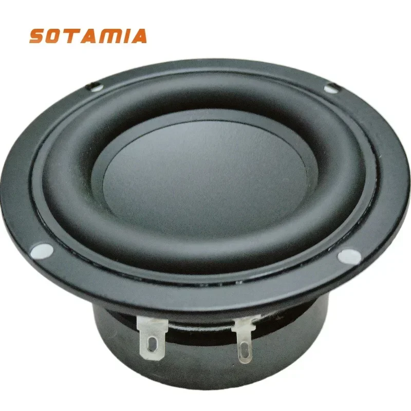 SOTAMIA 1Pcs Inch PP Basin Waterproof Speaker Midrange Woofer