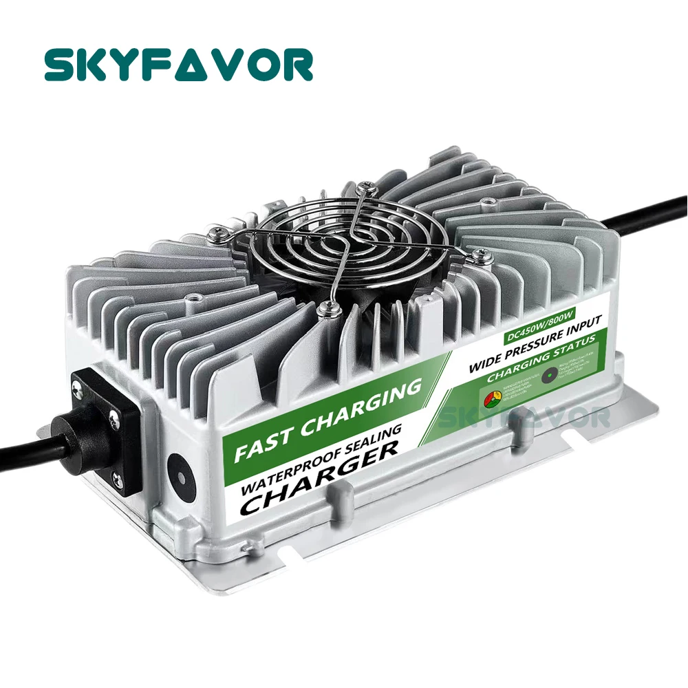 

Custom waterproof 12V lithium battery charger 12V 30A outdoor on board 3S 12.6V or 4S 16.8V fast 12 volt li ion battery charger